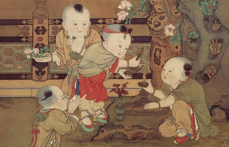 воспитание детей в древнем китае