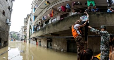 наводнения в Китае