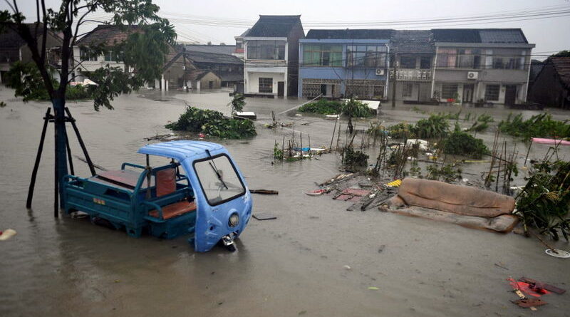 Сильнейшее наводнение в Китае